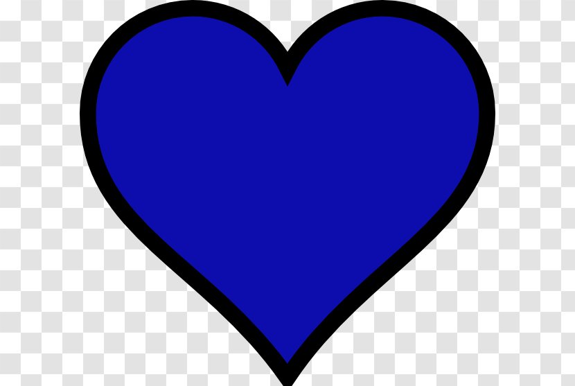 Heart Blue Clip Art Transparent PNG