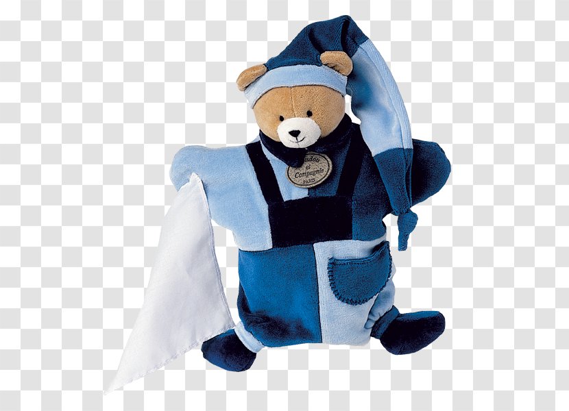 Stuffed Animals & Cuddly Toys Bear Handkerchief Puppet - Blue - Rupture Transparent PNG