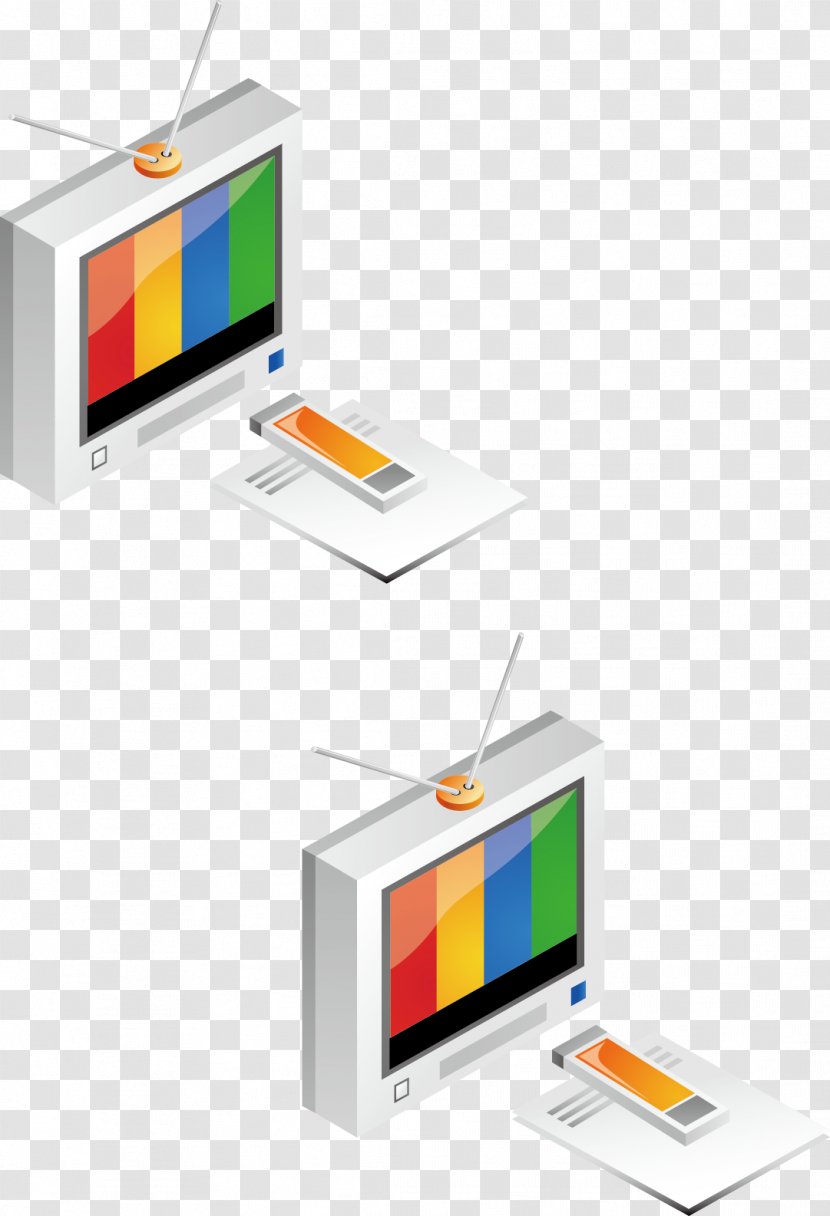 Television Set - Logo - TV Vector Material Transparent PNG