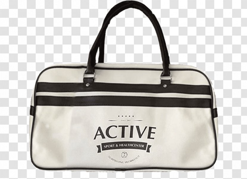 Baggage Handbag Hand Luggage Sport - White - Beige Color Transparent PNG