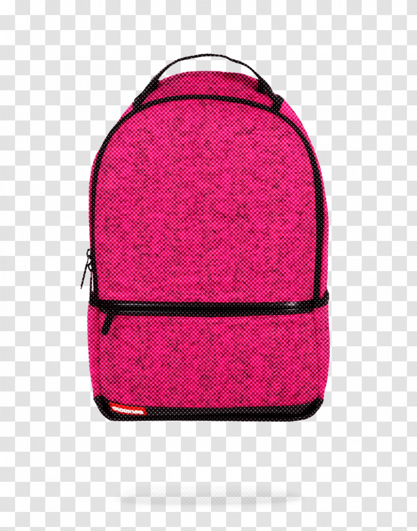 Bag Backpack Pink Red Magenta Transparent PNG