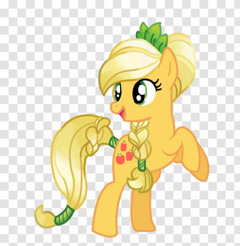 Applejack My Little Pony Rainbow Dash Horse - Flower Transparent PNG