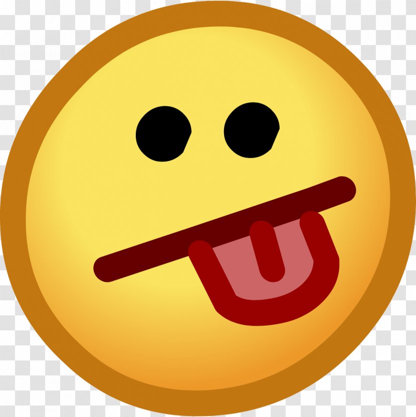 Club Penguin Emoticon Smiley Clip Art - Emotion - Tongue Transparent PNG
