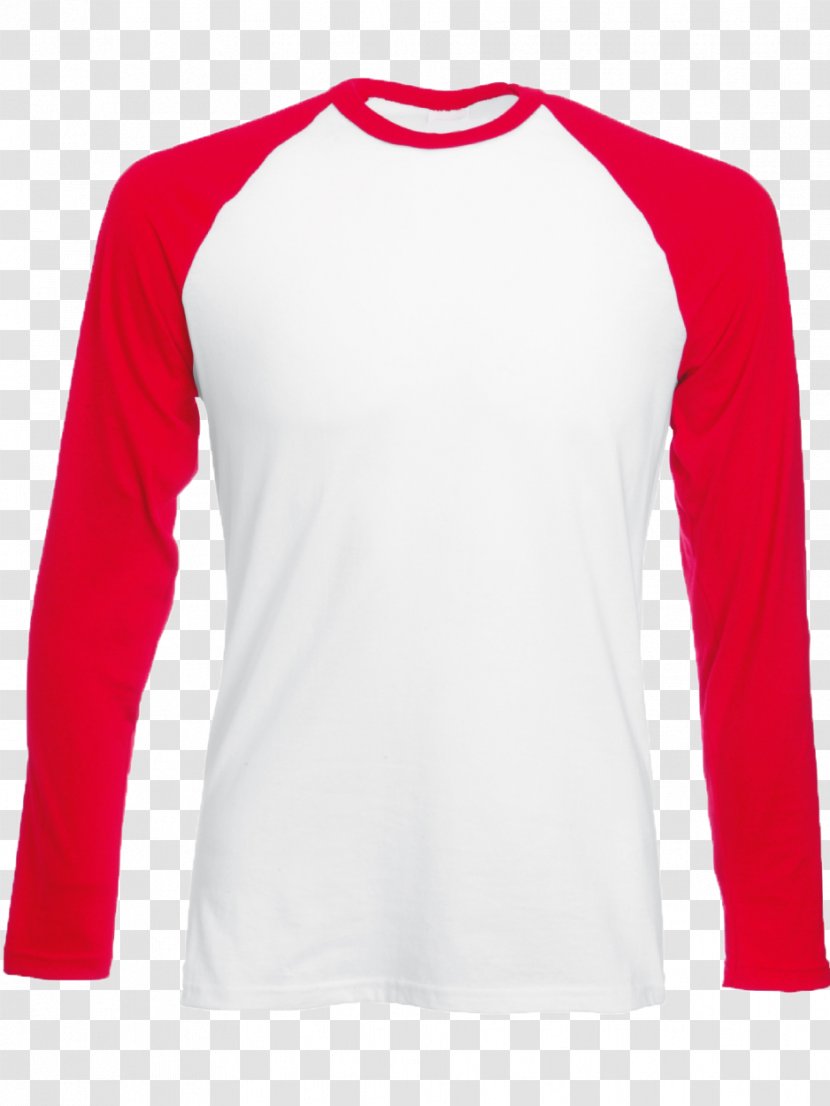 Long-sleeved T-shirt Raglan Sleeve - Neckline Transparent PNG