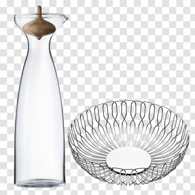 Georg Jensen ALFREDO Bread Basket Large Manhattan Bowl Alfredo Kitchen Roll Holder Carafe - Serveware Transparent PNG