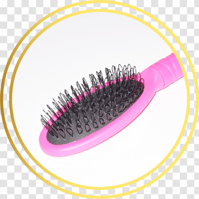 Artificial Hair Integrations Brush Clothing Accessories Tool - Purple - Pink Transparent PNG