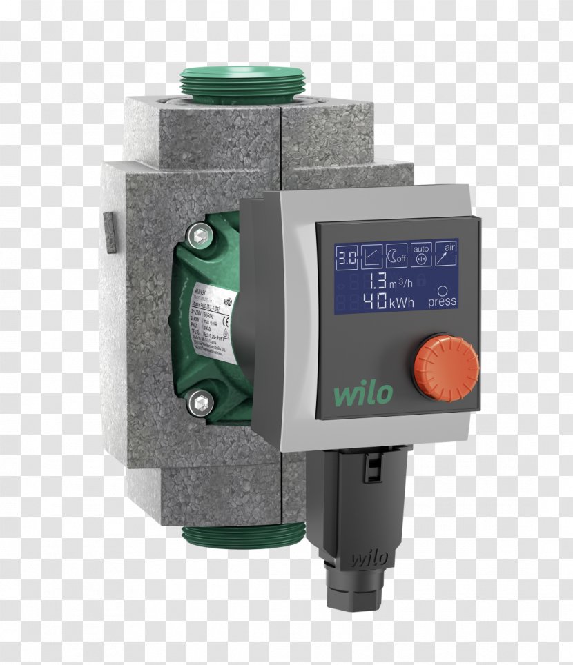 WILO Group Circulator Pump High Efficiency Glandless Circulating Electric Motor - Heart - Z 15 Transparent PNG