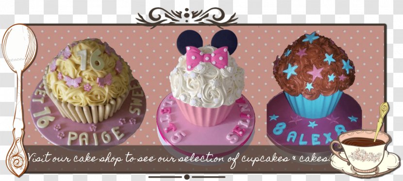Cupcake Torte Cream Bakery - Responsive Web Design - Cake Transparent PNG