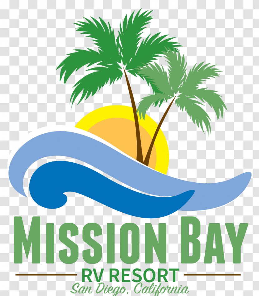 Mission Bay RV Resort Clip Art Caravan Park Campervans Somos Lo Que Fue - Plant - San Diego Palm Trees Transparent PNG