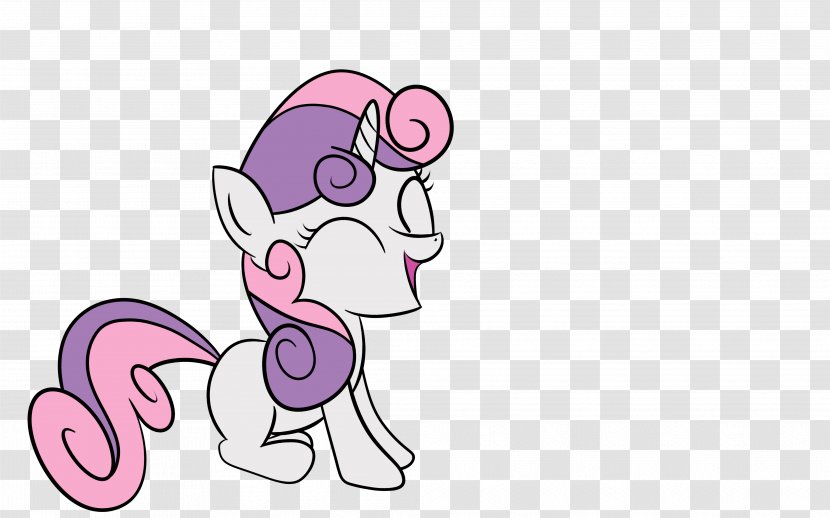 Horse Pony Purple Violet Lilac - Heart - Cute Transparent PNG