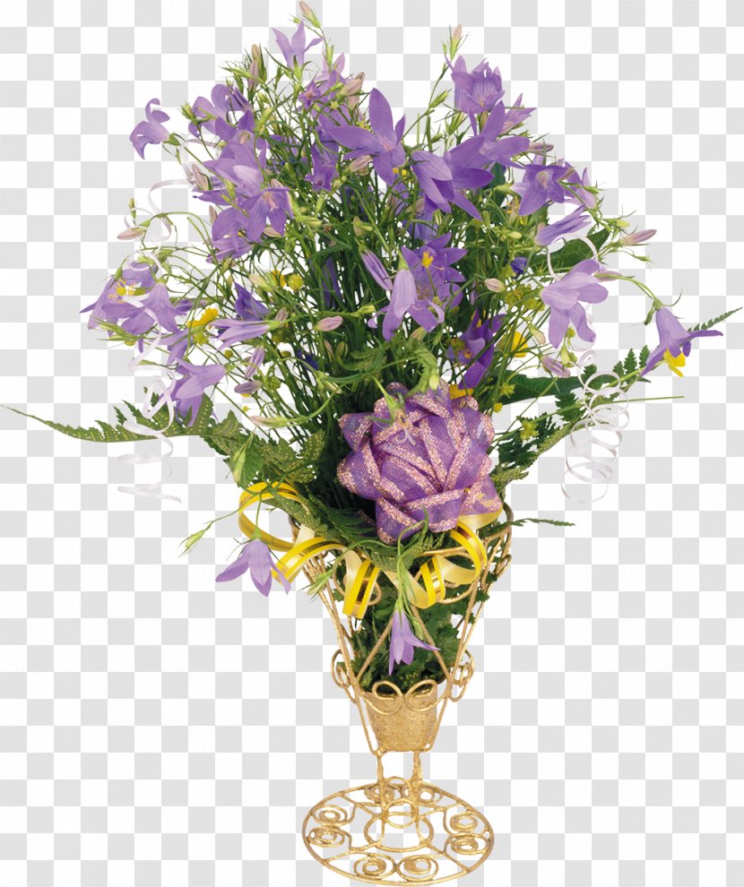 Flower Bouquet Floristry Cut Flowers Floral Design - Vase Transparent PNG