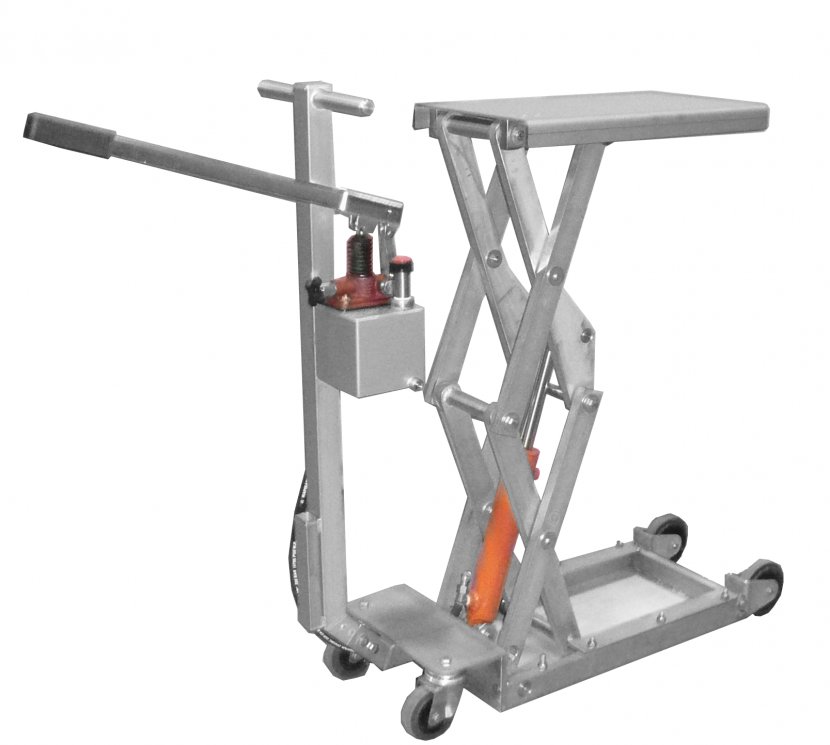 Lift Table Aerial Work Platform Motorcycle Weightlifting Machine - Structure Transparent PNG