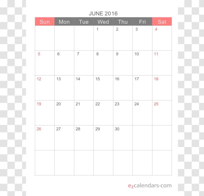 Calendar Rectangle - Text - Simple Transparent PNG