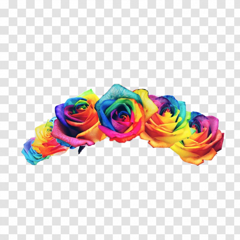 Rainbow Rose Five Nights At Freddy's: The Twisted Ones Android Garden Roses - Freddys - Flowercrown Cartoon Transparent PNG