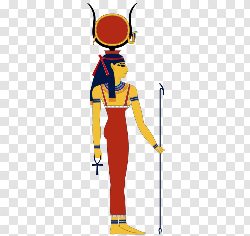 Ancient Egyptian Deities Isis Nephthys Religion - Headgear - Hathor Transparent PNG