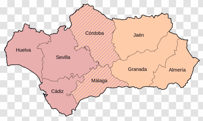 Granada Andalucía Occidental Kingdom Of Jaén Western World - Regional Government Andalusia - Andalucia Transparent PNG
