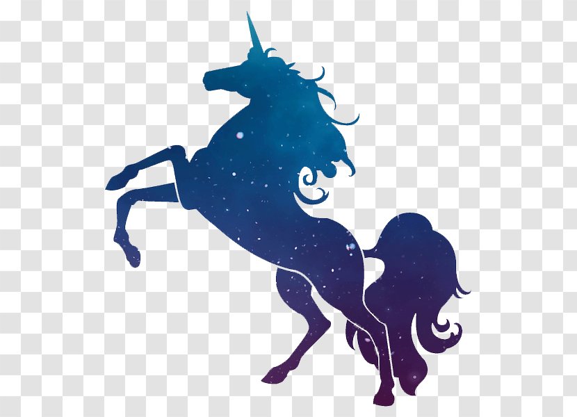 Horse Unicorn Silhouette Clip Art - Like Mammal Transparent PNG