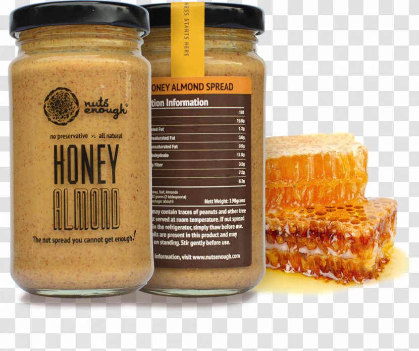 Honey Hongsam Facial Sugar Regular - Almond Transparent PNG
