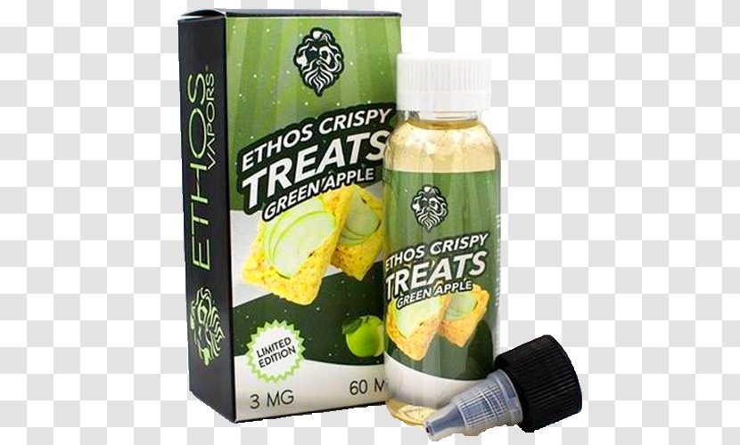 Electronic Cigarette Aerosol And Liquid Breakfast Cereal Juice Flavor - Green Apple Transparent PNG