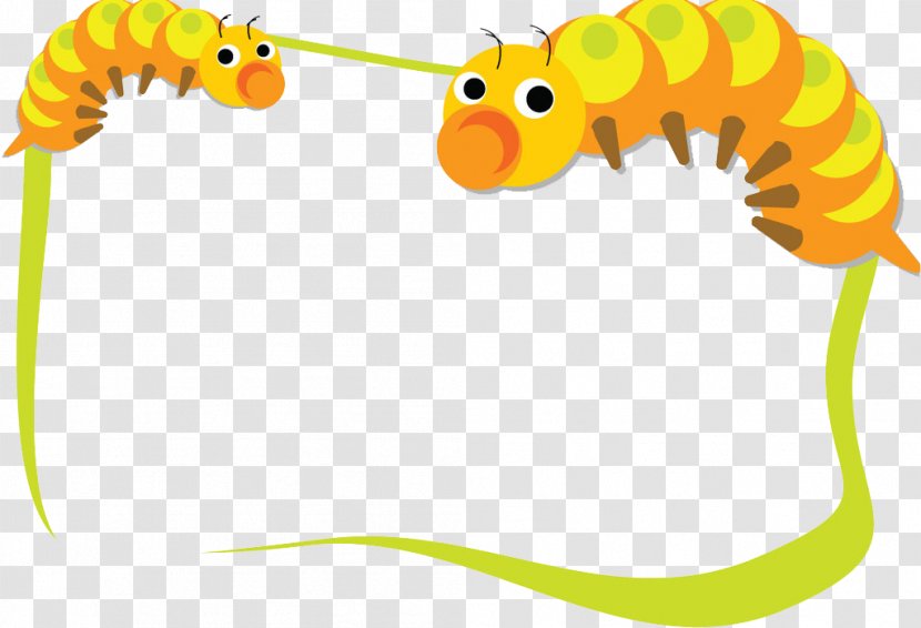 Caterpillar Clip Art - Royaltyfree - Border Transparent PNG