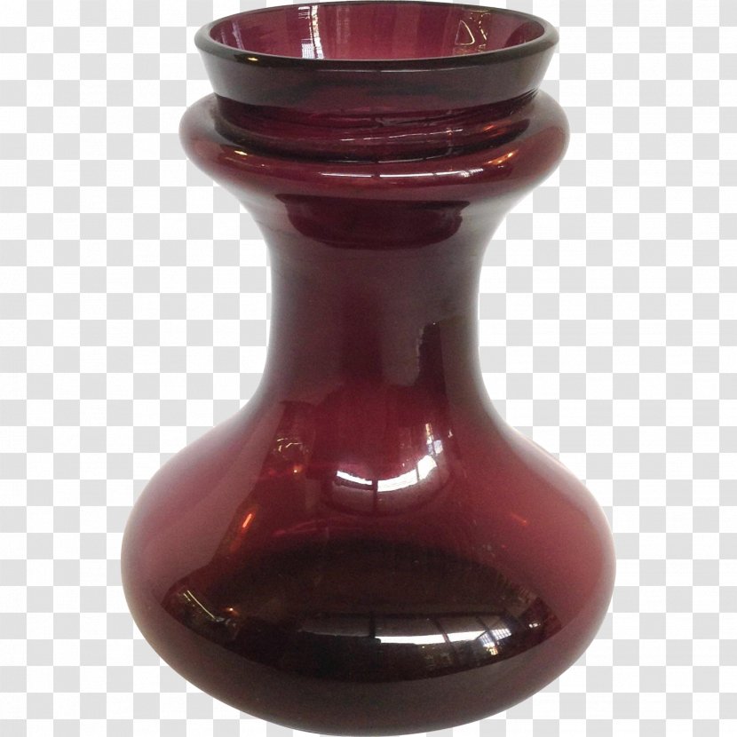 Glass Vase Artifact Maroon - Hyacinth Transparent PNG