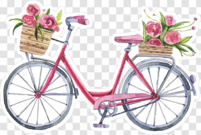 Bicycle Image Photograph Drawing Illustration Transparent PNG