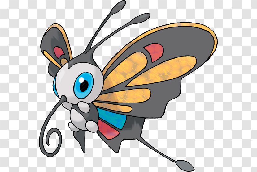 Pokémon Diamond And Pearl Beautifly Platinum Gold Silver - Butterfree - Rika Nonaka Transparent PNG