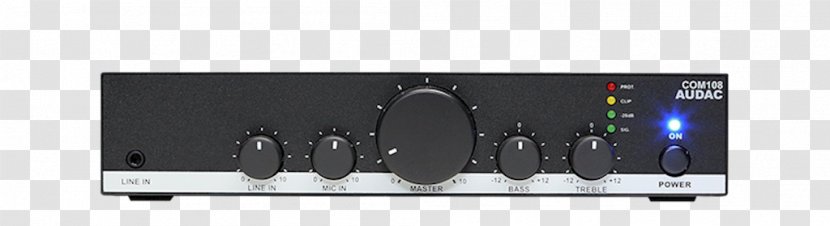 AUDAC COM108 Audac CAP412 Power Amplifier - Stereo - Black Amplificador Audio MixersAudio Transparent PNG