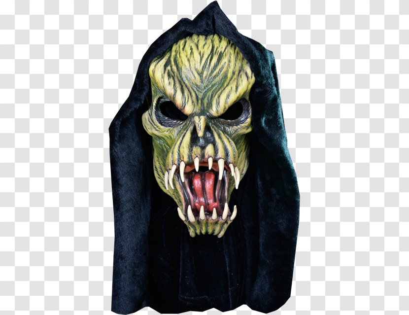 The Haunted Mask Fang Face Halloween Costume - Fangface - Late Studio Transparent PNG