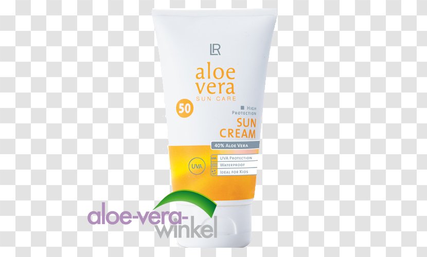 Cream Sunscreen Aloe Vera Lotion Skin - Forever Living Products - Alo Transparent PNG