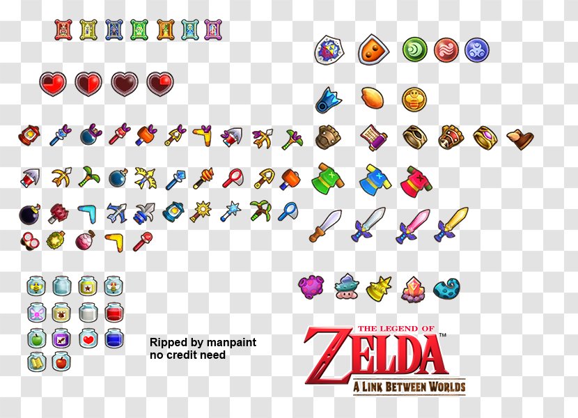 The Legend Of Zelda: A Link Between Worlds Majora's Mask To Past - Zelda Transparent PNG