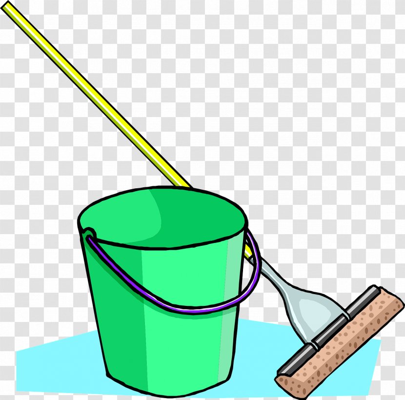 Mop Bucket Cart Clip Art Openclipart Transparent PNG