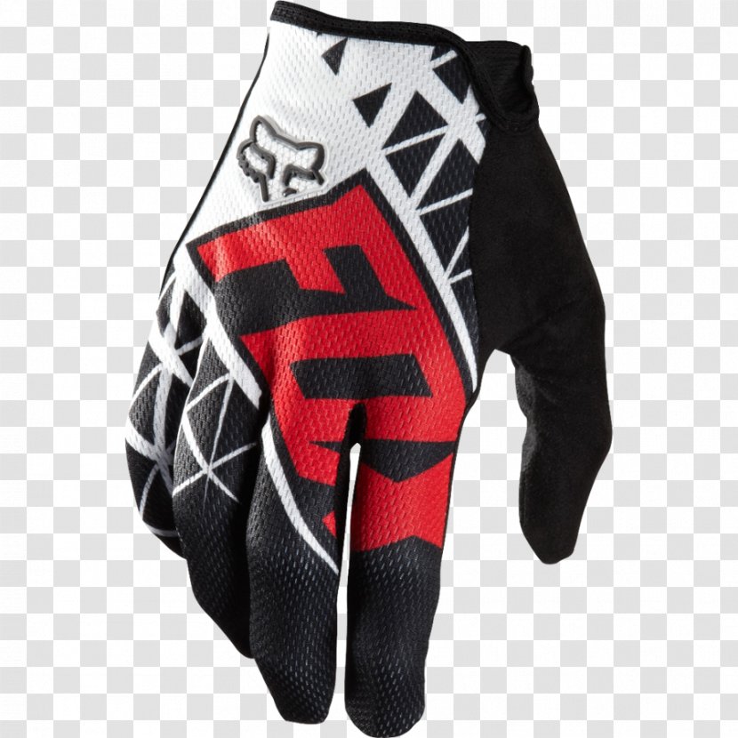 Glove Bicycle Fox Racing Cycling Clothing Transparent PNG