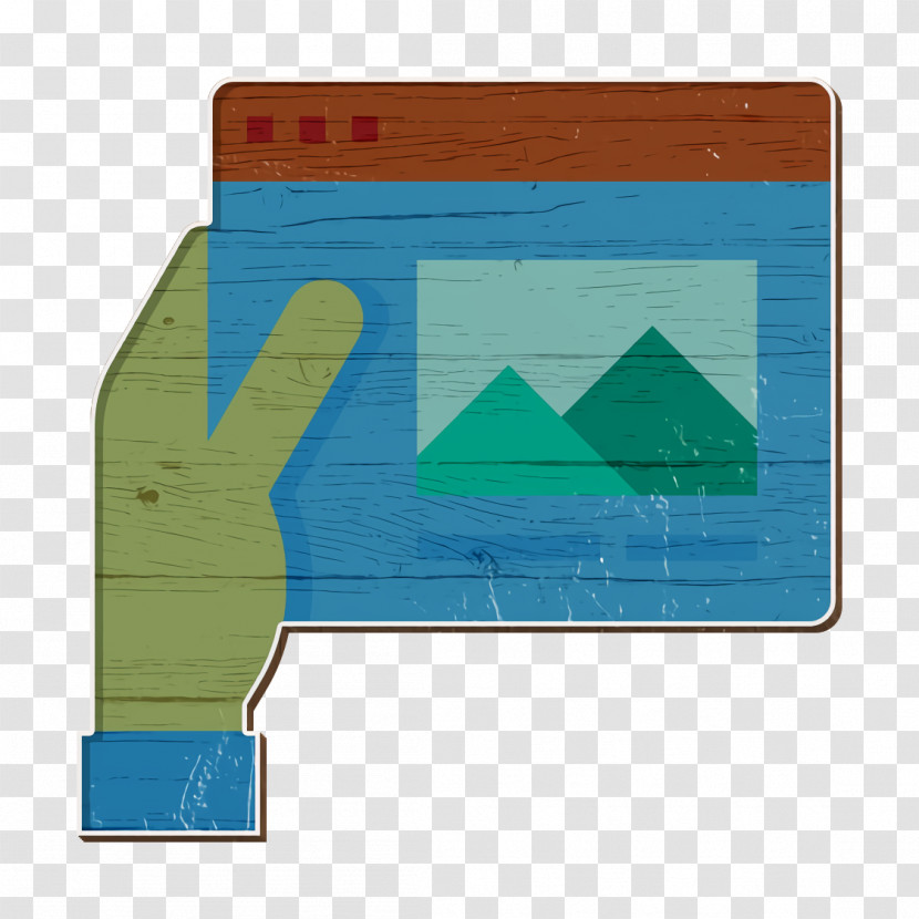 Type Of Website Icon Hand Icon Travel Icon Transparent PNG