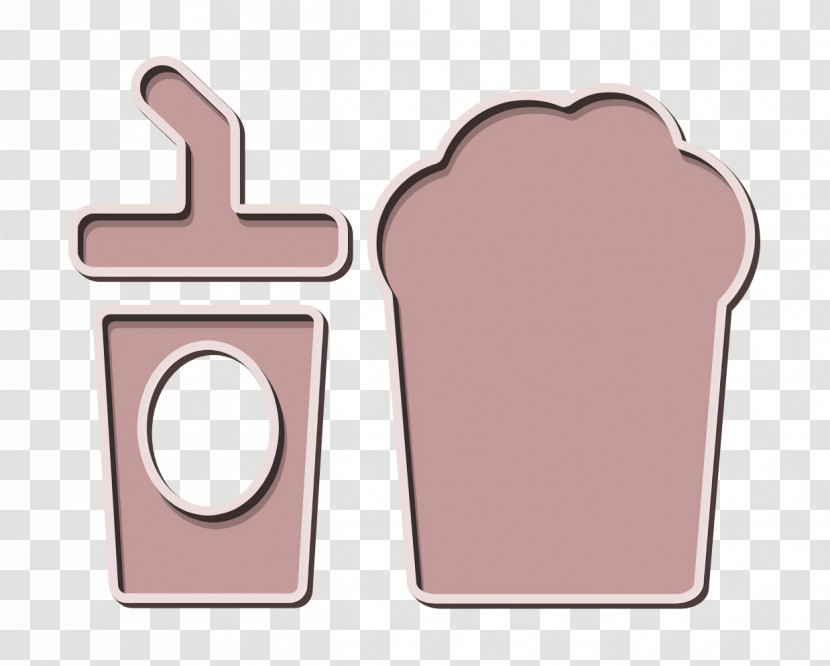 Popcorn And Drink Icon Snack Icon Carnival Fill Icon Transparent PNG