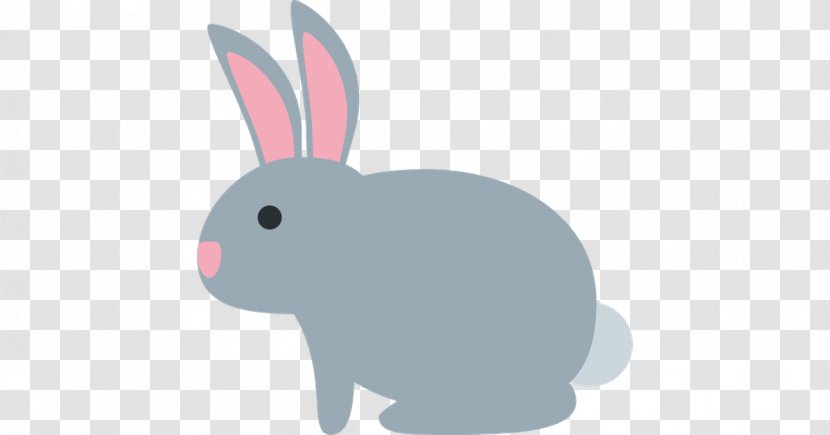Emoji Jump Rabbit Symbol 動く絵文字 Transparent PNG