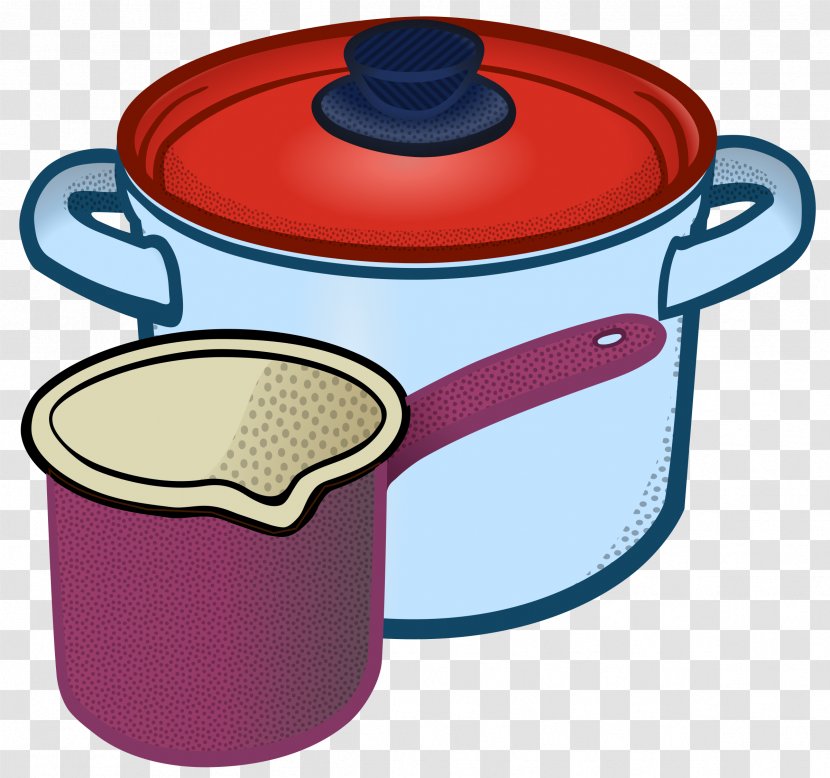 Stock Pots Cookware Olla Clip Art - Cooking Transparent PNG