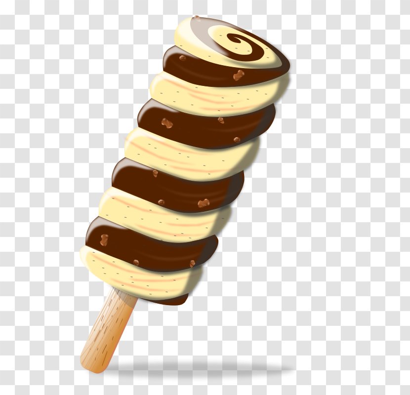 Ice Cream Cones Pop Chocolate Lollipop - Twisted Cliparts Transparent PNG