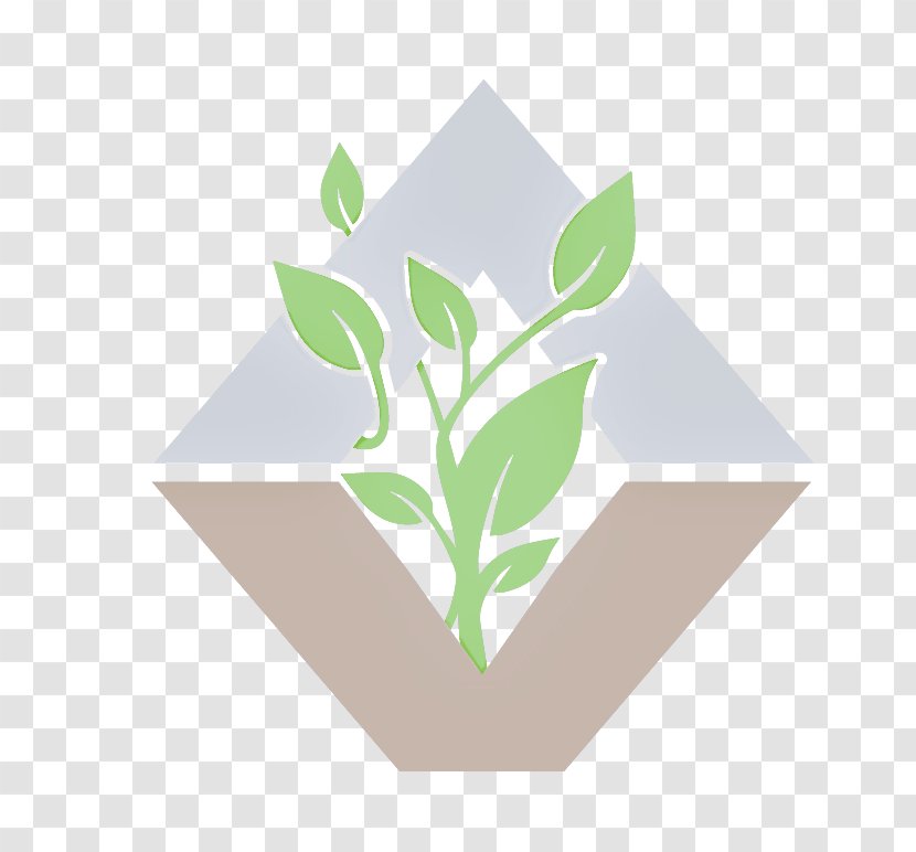 Green Leaf Logo Plant Flower - Grass Transparent PNG
