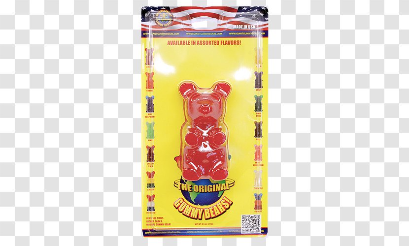Gummy Bear Gummi Candy Chewing Gum Giant-Landover Bubble Transparent PNG