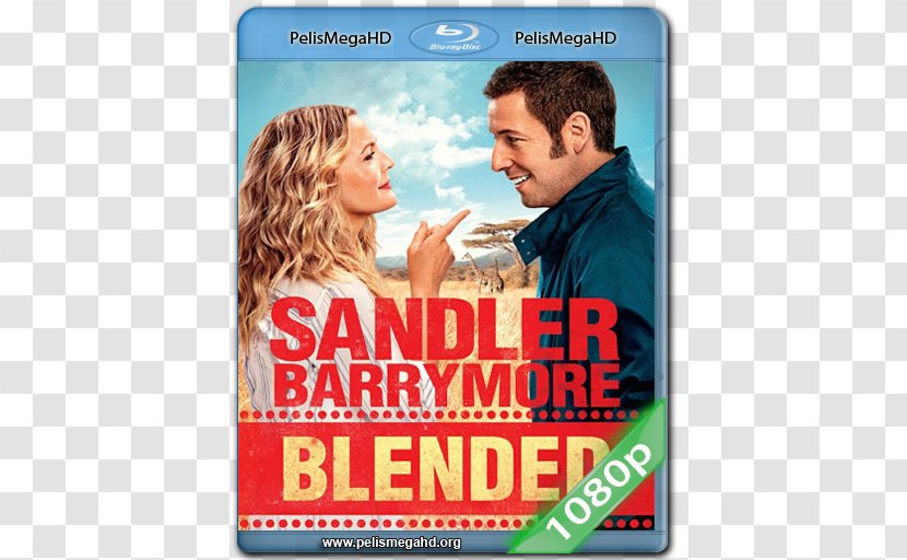 Adam Sandler Blended Hollywood Film Romantic Comedy - Dvd Transparent PNG
