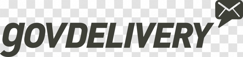 Govdelivery Inc Logo Graphic Design - Black And White Transparent PNG