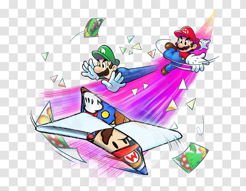 Mario & Luigi: Paper Jam Superstar Saga Bros. - Nintendo 3ds - Heart Attack Transparent PNG