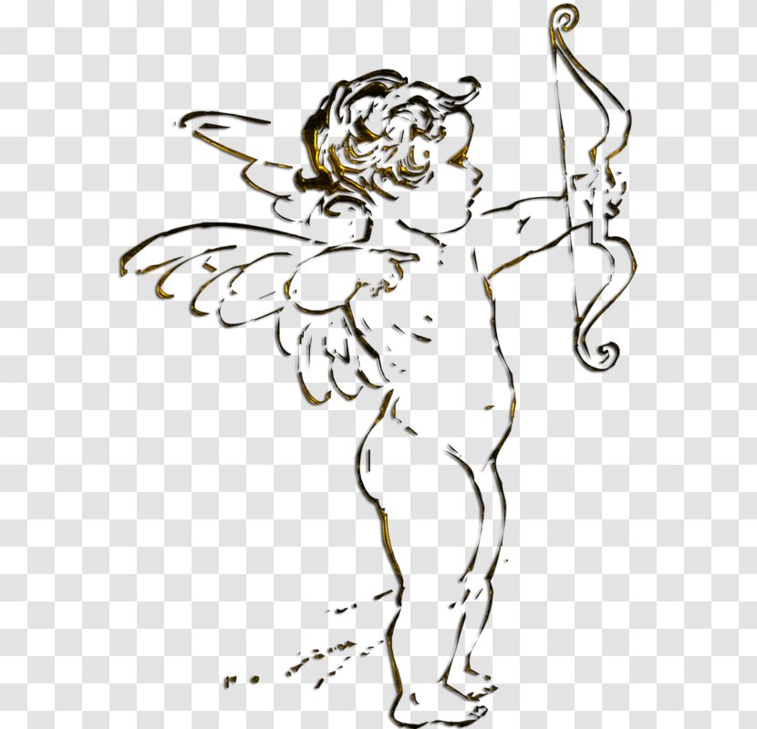 Cupid Angel Clip Art - Frame - Little Transparent PNG