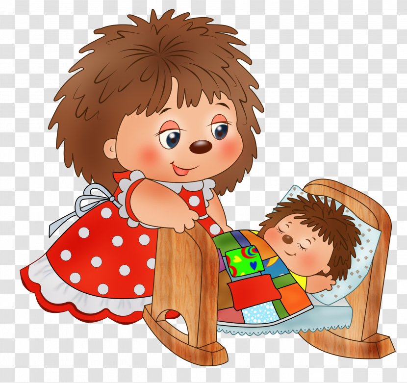 Hedgehog Mother And Baby - Fictional Character - Game Clip ArtCartoon Transparent PNG