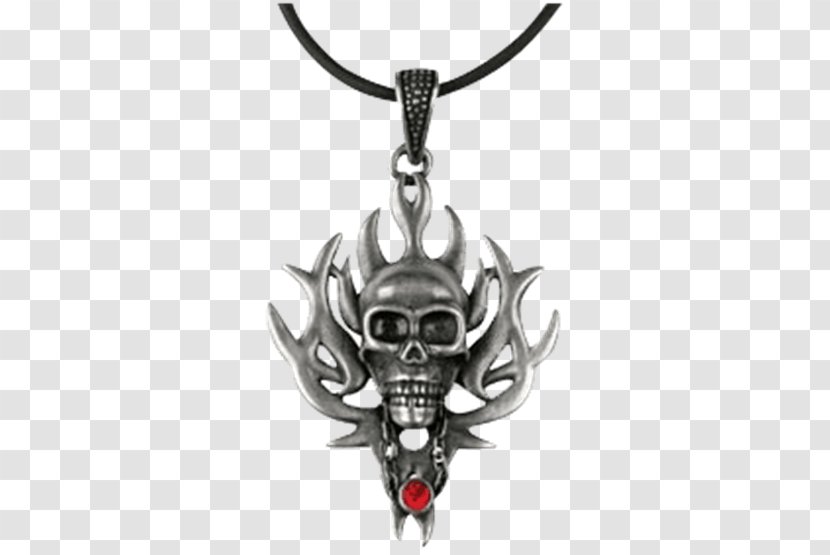 Jewellery Charms & Pendants Necklace Clothing Accessories Locket - Body Jewelry - Flame Skull Pursuit Transparent PNG