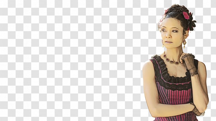 Woman Hair - Westworld - Fashion Design Ear Transparent PNG