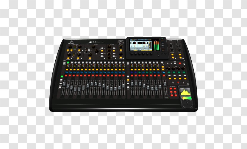 Microphone Audio Mixers Digital Mixing Console Public Address Systems - Midas Consoles Transparent PNG