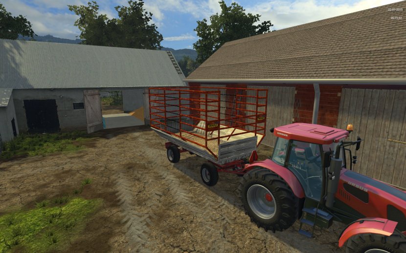 Farming Simulator 15 17 Trailer Tractor - Landscape Transparent PNG
