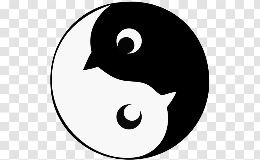 Yin And Yang Symbol Clip Art - Cat - Creative Real Fairy Tale Transparent PNG